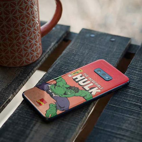 Marvel Classic Comics The Incredible Hulk Galaxy S10e Skin