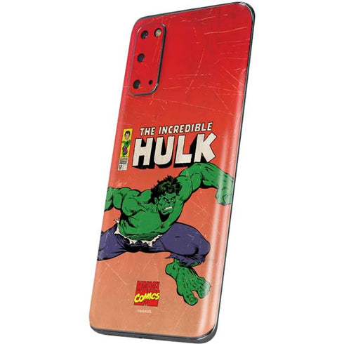 Marvel Classic Comics The Incredible Hulk Galaxy S20 Skin