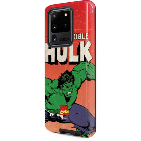 Marvel Classic Comics The Incredible Hulk Galaxy S20 Ultra 5G Pro Case