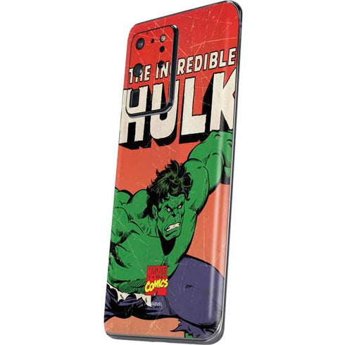 Marvel Classic Comics The Incredible Hulk Galaxy S20 Ultra 5G Skin