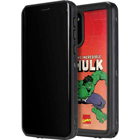 Marvel Classic Comics The Incredible Hulk Galaxy S20 Waterproof Case