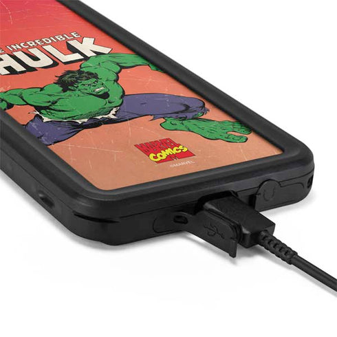 Marvel Classic Comics The Incredible Hulk Galaxy S20 Waterproof Case