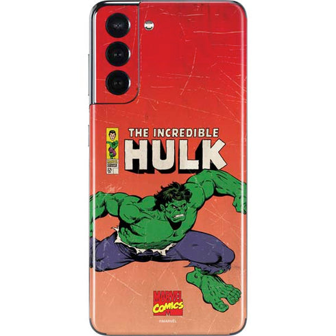 Marvel Classic Comics The Incredible Hulk Galaxy S21 5G Skin