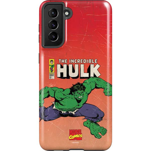 Marvel Classic Comics The Incredible Hulk Galaxy S21 Plus 5G Pro Case