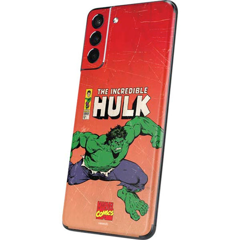 Marvel Classic Comics The Incredible Hulk Galaxy S21 Plus 5G Skin