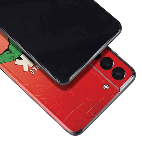 Marvel Classic Comics The Incredible Hulk Galaxy S21 Plus 5G Skin