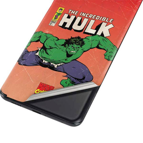 Marvel Classic Comics The Incredible Hulk Galaxy S21 Plus 5G Skin