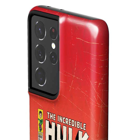 Marvel Classic Comics The Incredible Hulk Galaxy S21 Ultra 5G Pro Case
