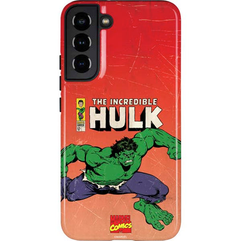 Marvel Classic Comics The Incredible Hulk Galaxy S22 Plus Pro Case
