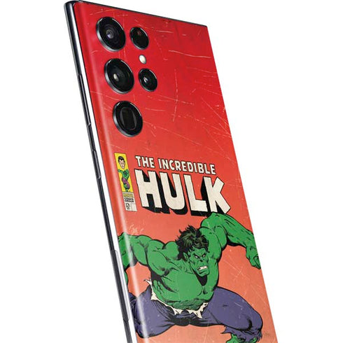 Marvel Classic Comics The Incredible Hulk Galaxy S22 Ultra Skin