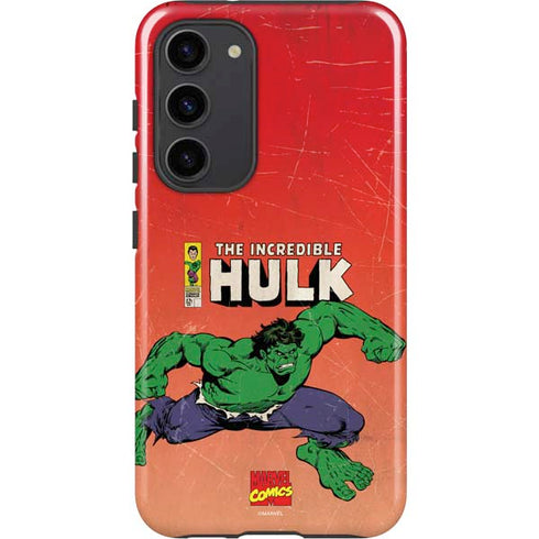 Marvel Classic Comics The Incredible Hulk Galaxy S23 Plus Pro Case