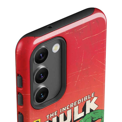 Marvel Classic Comics The Incredible Hulk Galaxy S23 Plus Pro Case