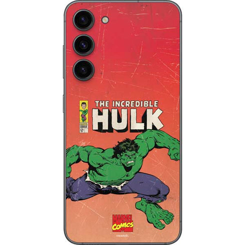 Marvel Classic Comics The Incredible Hulk Galaxy S23 Plus Skin