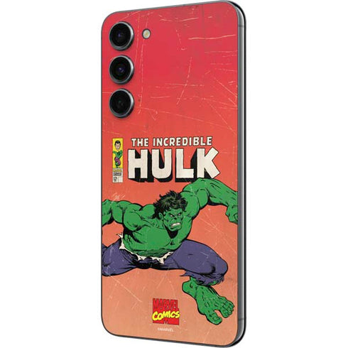 Marvel Classic Comics The Incredible Hulk Galaxy S23 Plus Skin