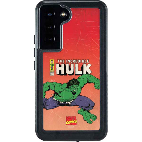 Marvel Classic Comics The Incredible Hulk Galaxy S23 Plus Waterproof Case