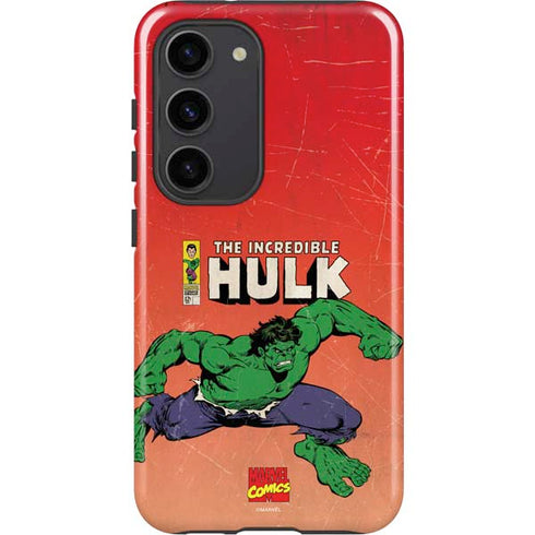 Marvel Classic Comics The Incredible Hulk Galaxy S23 Pro Case