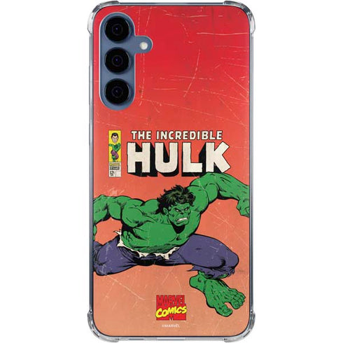 Marvel Classic Comics The Incredible Hulk Galaxy S24 Clear Case