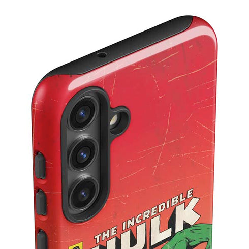 Marvel Classic Comics The Incredible Hulk Galaxy S25 Plus Impact Case