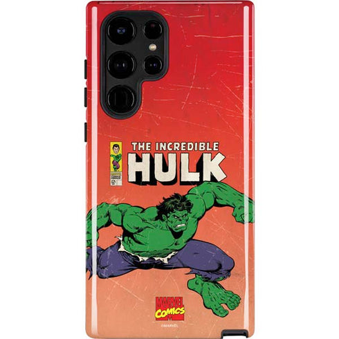 Marvel Classic Comics The Incredible Hulk Galaxy S25 Ultra Impact Case