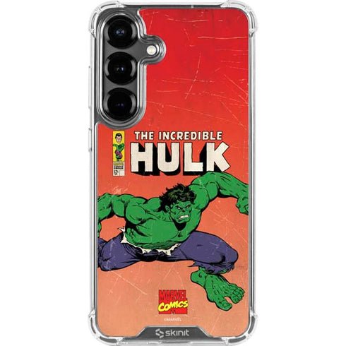 Marvel Classic Comics The Incredible Hulk Galaxy S26 Plus Clear Case
