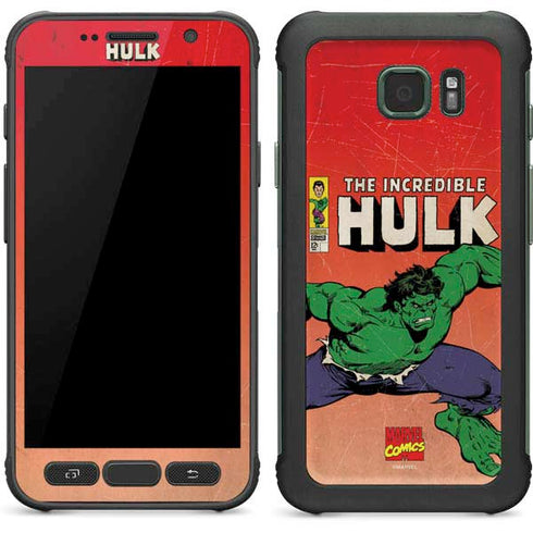 Marvel Classic Comics The Incredible Hulk Galaxy S7 Active Skin