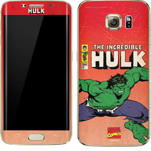 Marvel Classic Comics The Incredible Hulk Galaxy S7 Edge Skin