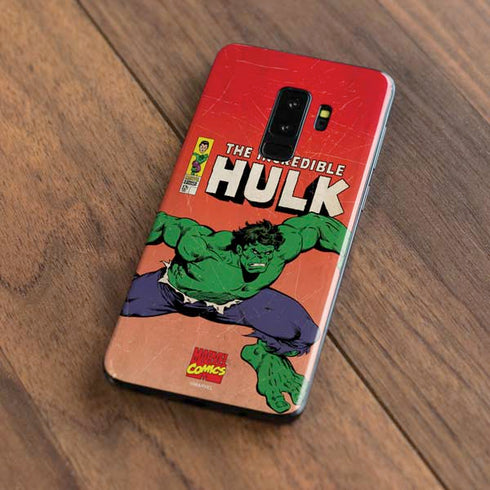 Marvel Classic Comics The Incredible Hulk Galaxy S9 Plus Skin