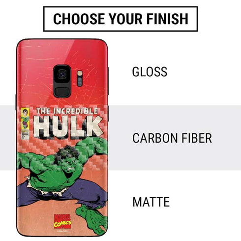 Marvel Classic Comics The Incredible Hulk Galaxy S9 Skin