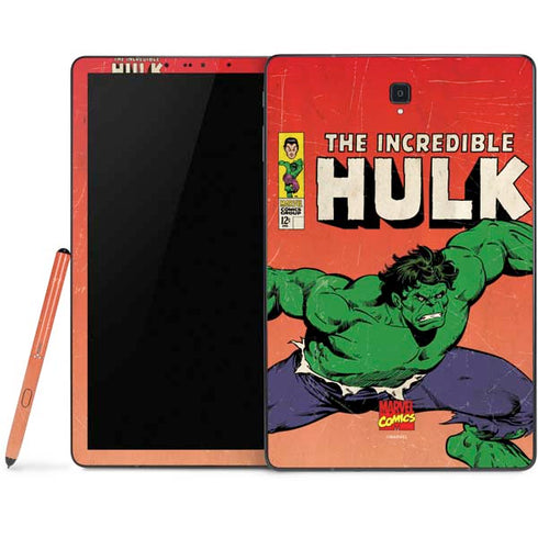 Marvel Classic Comics The Incredible Hulk Samsung Galaxy Tab Skin
