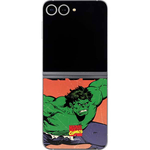 Marvel Classic Comics The Incredible Hulk Galaxy Z Flip6 Skin