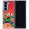 Marvel Classic Comics The Incredible Hulk Galaxy Z Fold5 5G Clear Case