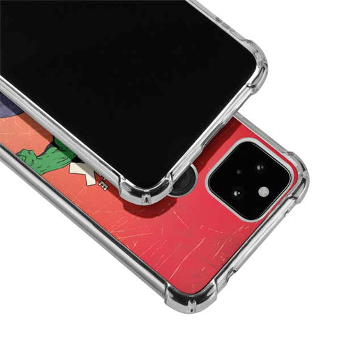 Marvel Classic Comics The Incredible Hulk Google Pixel 5a 5G Clear Case