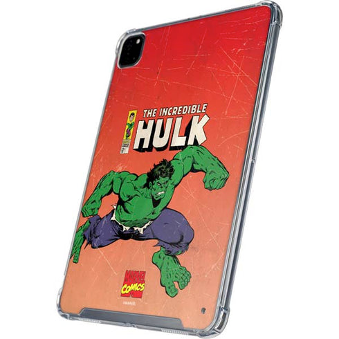 Marvel Classic Comics The Incredible Hulk iPad Pro 12.9in (2020) Clear Case