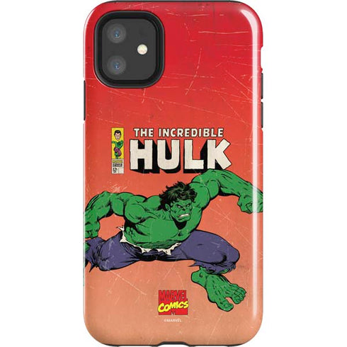 Marvel Classic Comics The Incredible Hulk iPhone 11 Impact Case