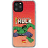 Marvel Classic Comics The Incredible Hulk iPhone 11 Pro Clear Case