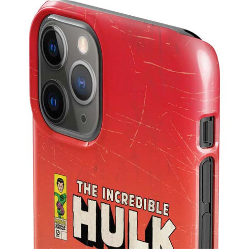 Marvel Classic Comics The Incredible Hulk iPhone 11 Pro Lite Case