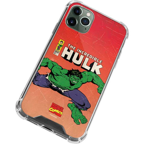 Marvel Classic Comics The Incredible Hulk iPhone 11 Pro Max Clear Case