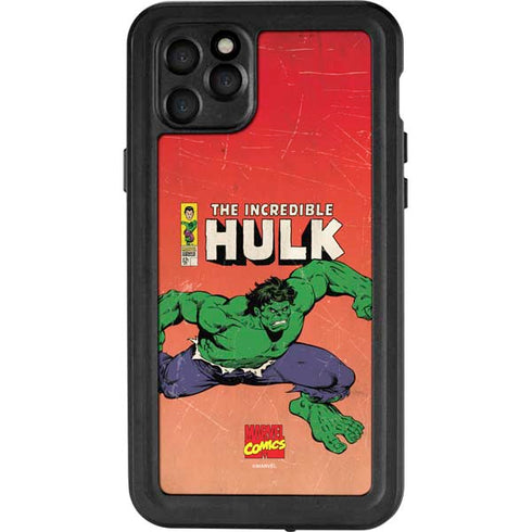 Marvel Classic Comics The Incredible Hulk iPhone 11 Pro Max Waterproof Case
