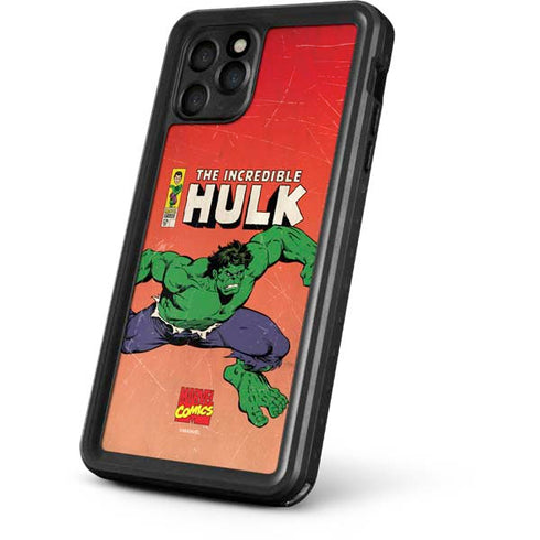 Marvel Classic Comics The Incredible Hulk iPhone 11 Pro Max Waterproof Case