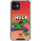 Marvel Classic Comics The Incredible Hulk iPhone 12 Clear Case