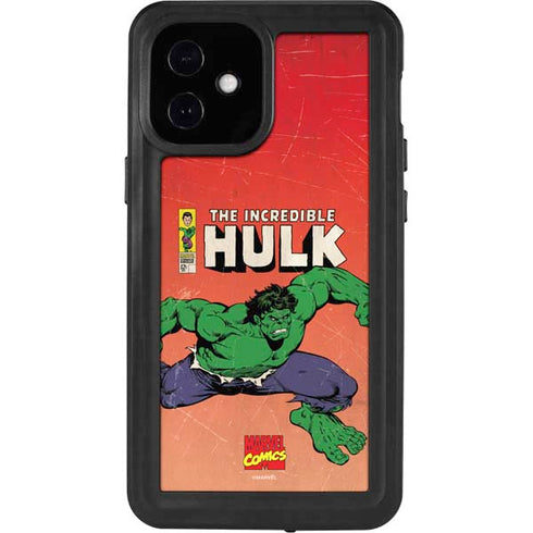 Marvel Classic Comics The Incredible Hulk iPhone 12 Mini Waterproof Case