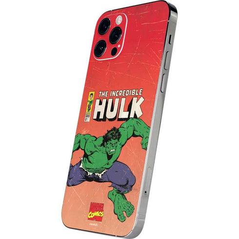 Marvel Classic Comics The Incredible Hulk iPhone 12 Pro Skin