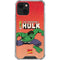 Marvel Classic Comics The Incredible Hulk iPhone 13 Mini Clear Case