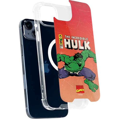 Marvel Classic Comics The Incredible Hulk iPhone 14 Plus MagSafe Case