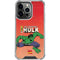 Marvel Classic Comics The Incredible Hulk iPhone 14 Pro Clear Case