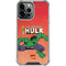 Marvel Classic Comics The Incredible Hulk iPhone 14 Pro Max Clear Case