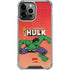 Marvel Classic Comics The Incredible Hulk iPhone 14 Pro Max Clear Case