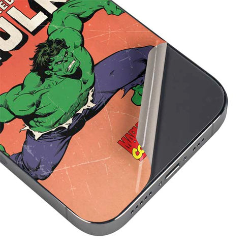 Marvel Classic Comics The Incredible Hulk iPhone 14 Pro Max Skin