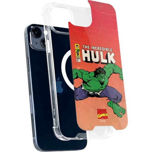 Marvel Classic Comics The Incredible Hulk iPhone 15 MagSafe Case