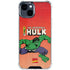 Marvel Classic Comics The Incredible Hulk iPhone 15 Plus Clear Case